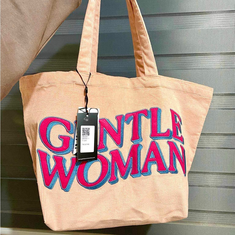 GENTLE WOMAN TOTE BAG AUTHENTIC FROM THAILAND ‼️